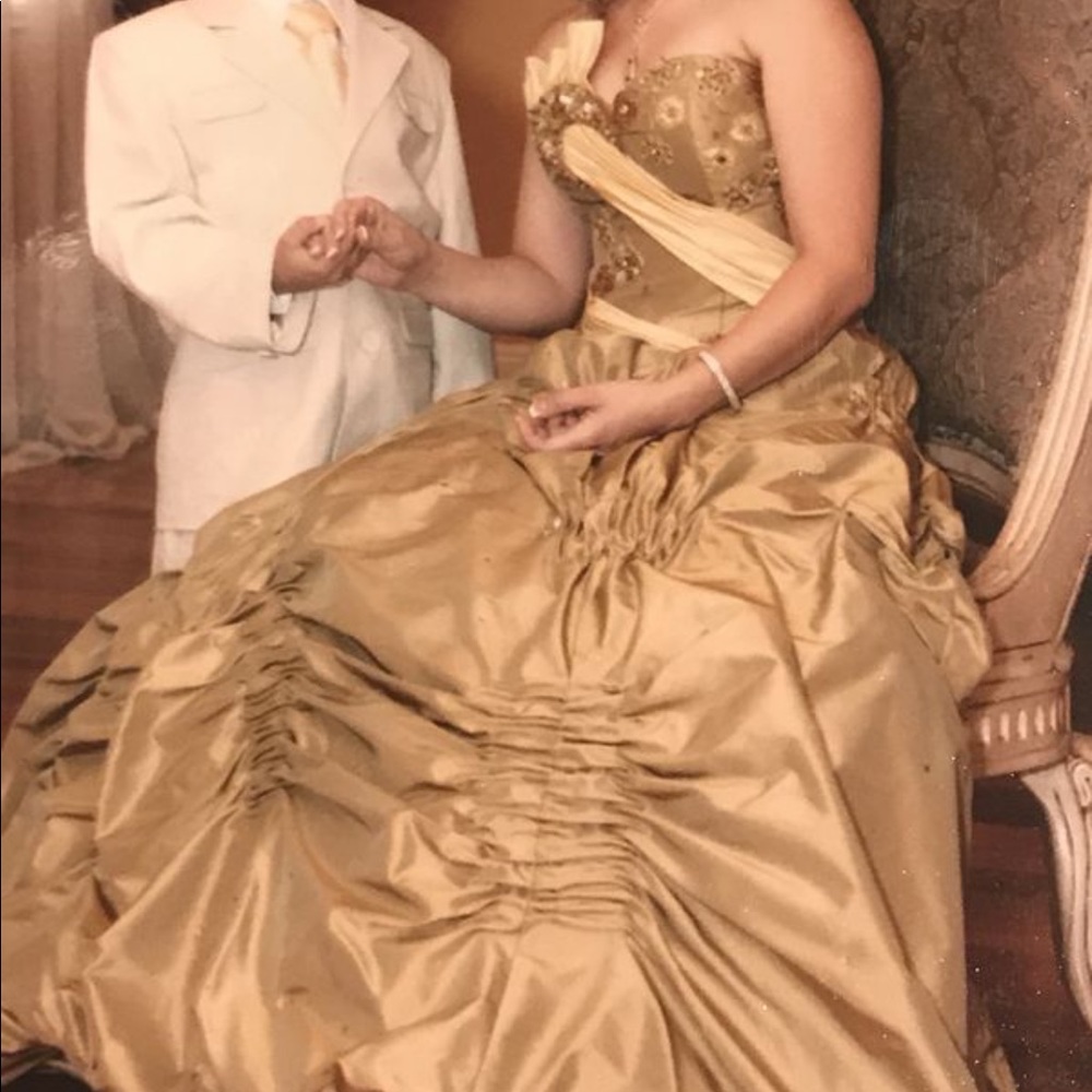 Formal custom made evening gown